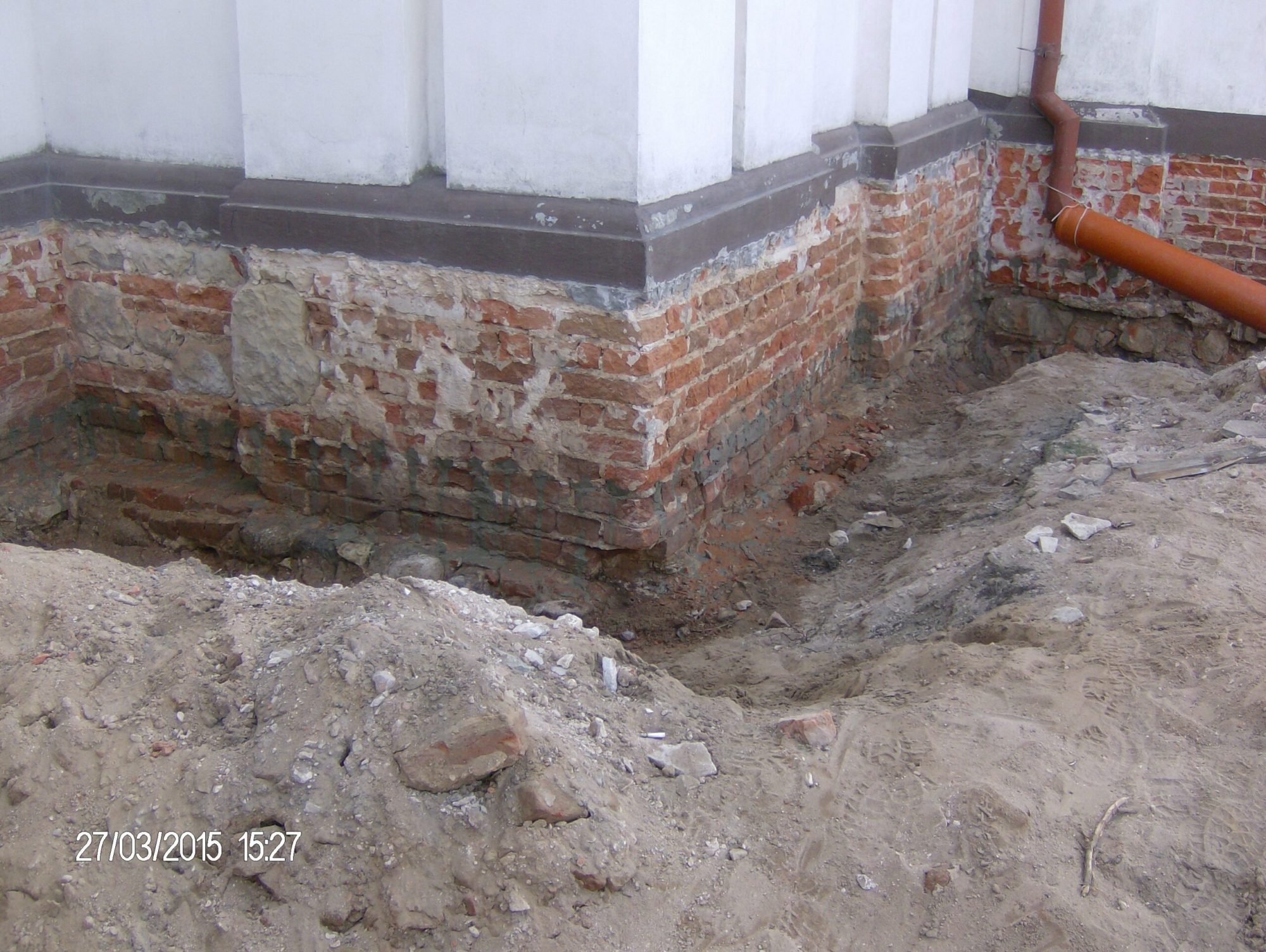 Prace budowlane, marzec 2015