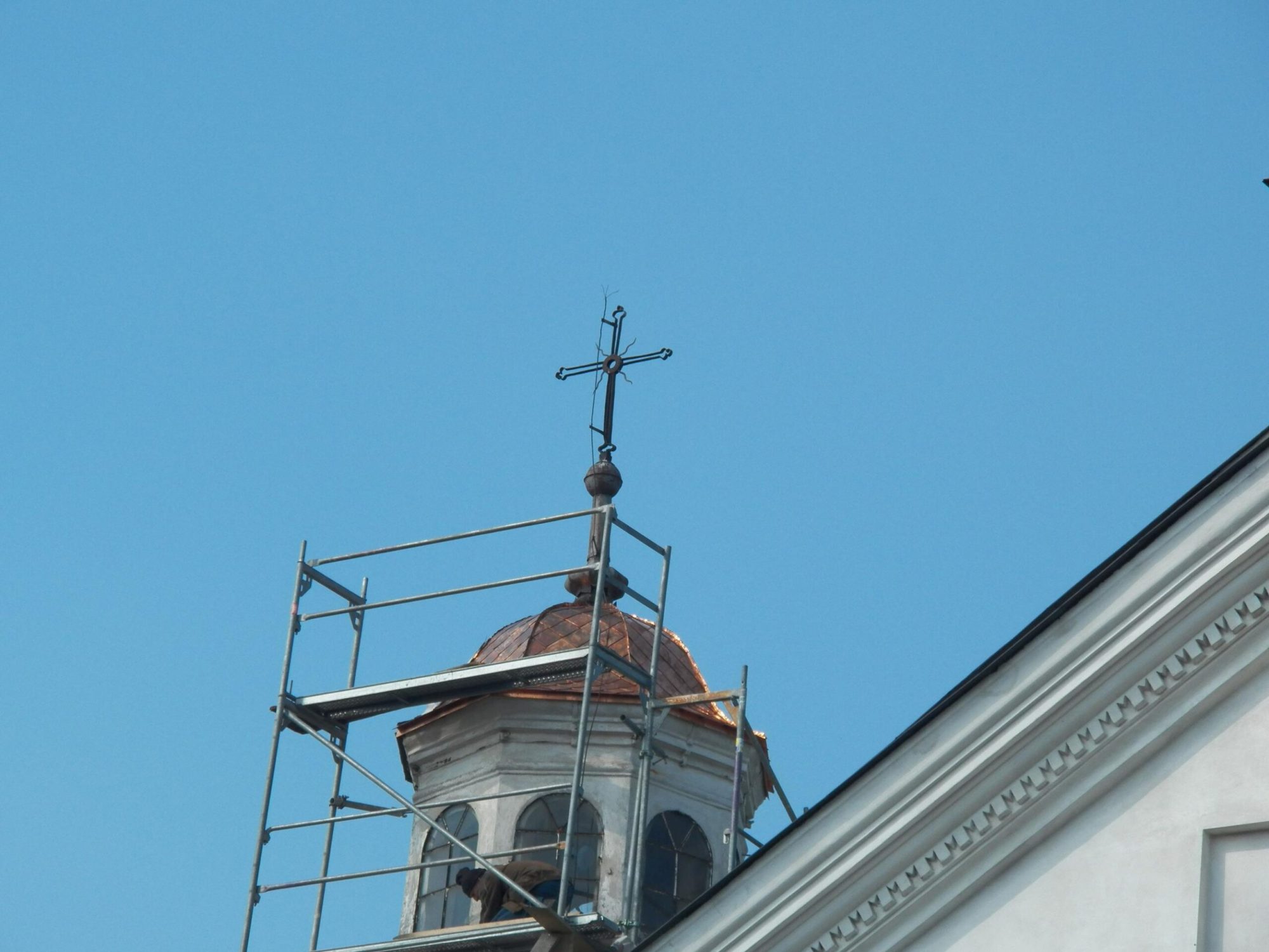 Prace budowlane, maj 2015